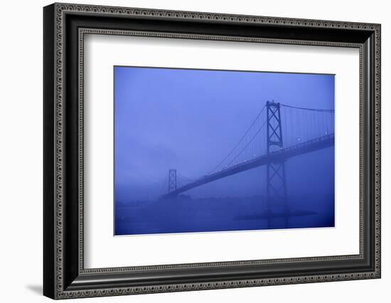 Angus Mcdonald Bridge in Nova Scotia-Paul Souders-Framed Photographic Print