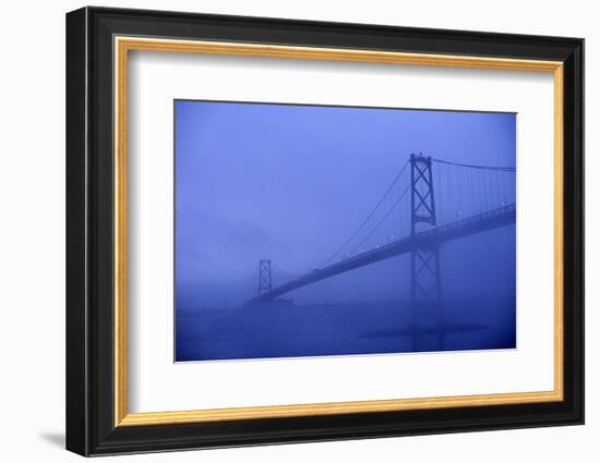 Angus Mcdonald Bridge in Nova Scotia-Paul Souders-Framed Photographic Print