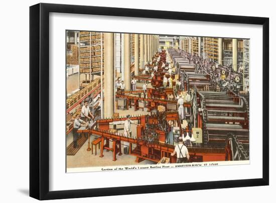 Anheuser-Busch Plant, St. Louis, Missouri-null-Framed Art Print