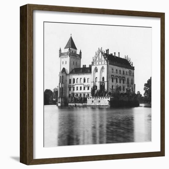 Anif Castle, Salzburg, Austria, C1900s-Wurthle & Sons-Framed Photographic Print