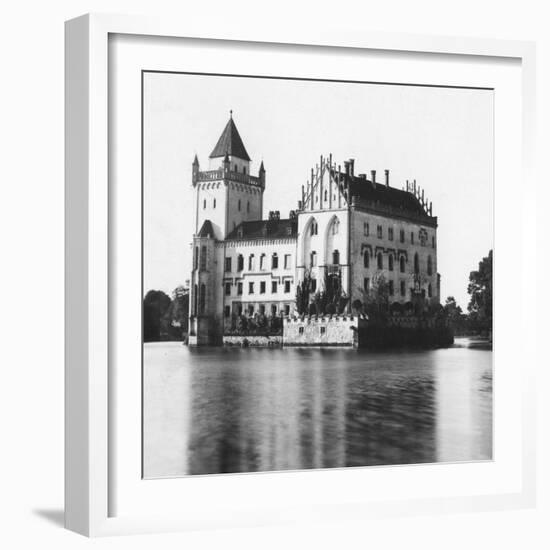 Anif Castle, Salzburg, Austria, C1900s-Wurthle & Sons-Framed Photographic Print