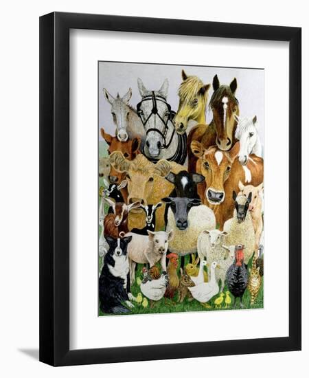 Animal Allsorts-Pat Scott-Framed Giclee Print