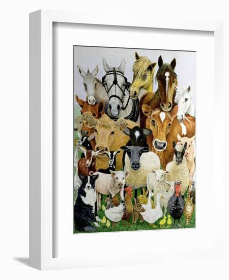 Animal Allsorts-Pat Scott-Framed Giclee Print