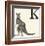 Animal Alphabet - K-The Vintage Collection-Framed Giclee Print