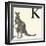 Animal Alphabet - K-The Vintage Collection-Framed Giclee Print