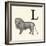 Animal Alphabet - L-The Vintage Collection-Framed Giclee Print