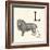 Animal Alphabet - L-The Vintage Collection-Framed Giclee Print