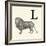 Animal Alphabet - L-The Vintage Collection-Framed Giclee Print