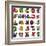 Animal Alphabet-chaikades-Framed Art Print