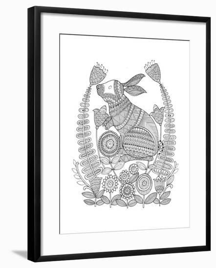 Animal Bunny 3-Neeti Goswami-Framed Art Print