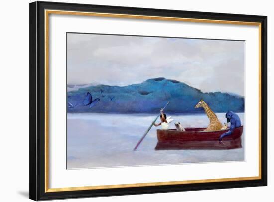 Animal Canoe-Nancy Tillman-Framed Premium Giclee Print