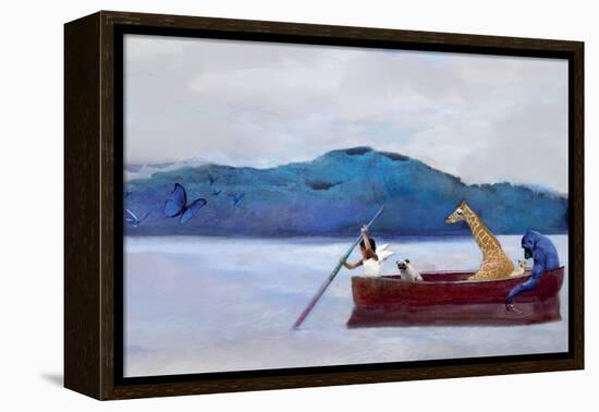 Animal Canoe-Nancy Tillman-Framed Stretched Canvas