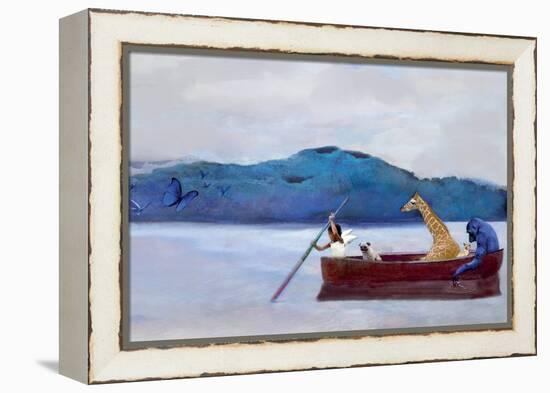 Animal Canoe-Nancy Tillman-Framed Stretched Canvas