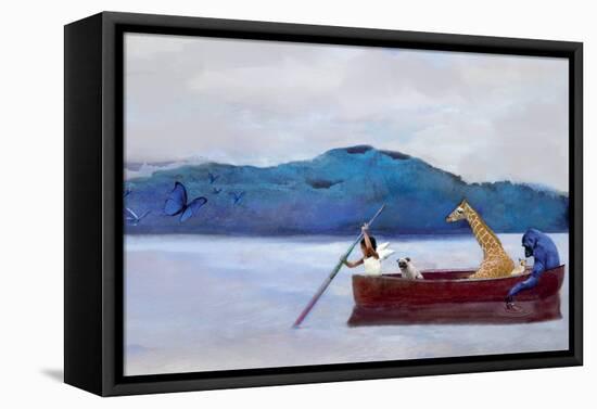 Animal Canoe-Nancy Tillman-Framed Stretched Canvas