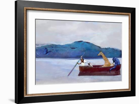 Animal Canoe-Nancy Tillman-Framed Premium Giclee Print