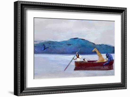 Animal Canoe-Nancy Tillman-Framed Premium Giclee Print