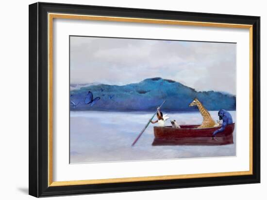 Animal Canoe-Nancy Tillman-Framed Premium Giclee Print