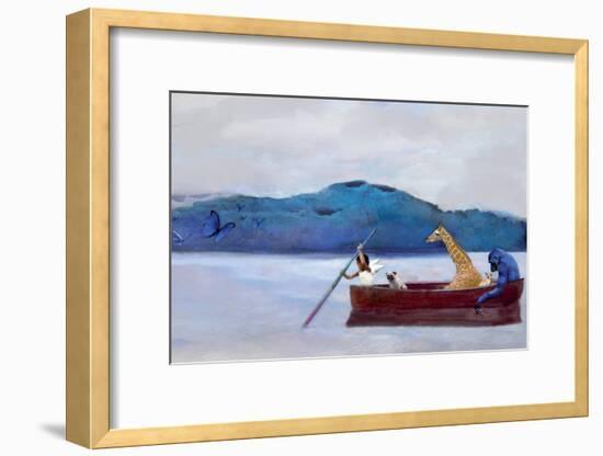 Animal Canoe-Nancy Tillman-Framed Premium Giclee Print