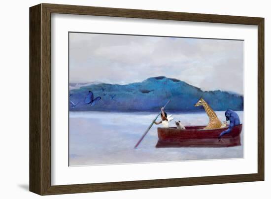 Animal Canoe-Nancy Tillman-Framed Premium Giclee Print