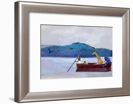 Animal Canoe-Nancy Tillman-Framed Art Print