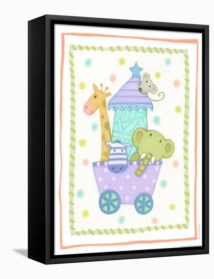 Animal Cart-Viv Eisner-Framed Stretched Canvas