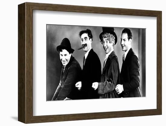 Animal Crackers, Chico Marx, Groucho Marx, Harpo Marx, Zeppo Marx, 1930, Portrait-null-Framed Photo