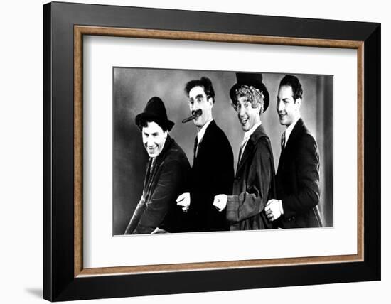 Animal Crackers, Chico Marx, Groucho Marx, Harpo Marx, Zeppo Marx, 1930, Portrait-null-Framed Photo