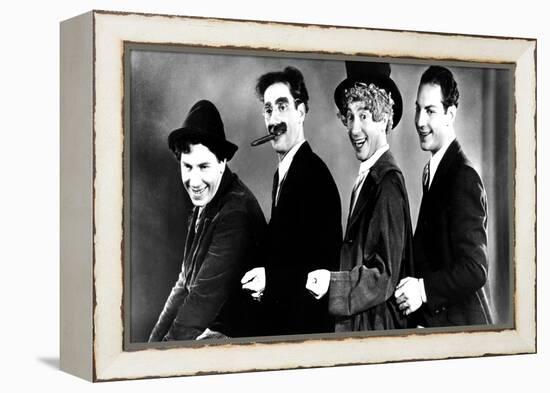 Animal Crackers, Chico Marx, Groucho Marx, Harpo Marx, Zeppo Marx, 1930, Portrait-null-Framed Stretched Canvas