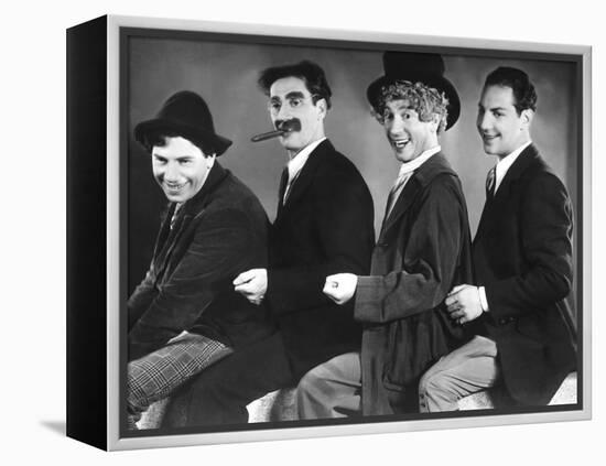 Animal Crackers, Chico Marx, Groucho Marx, Harpo Marx, Zeppo Marx, 1930-null-Framed Stretched Canvas