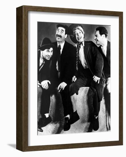 Animal Crackers, Chico Marx, Groucho Marx, Harpo Marx, Zeppo Marx, 1930-null-Framed Photo