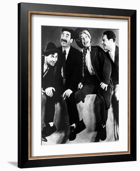 Animal Crackers, Chico Marx, Groucho Marx, Harpo Marx, Zeppo Marx, 1930-null-Framed Photo