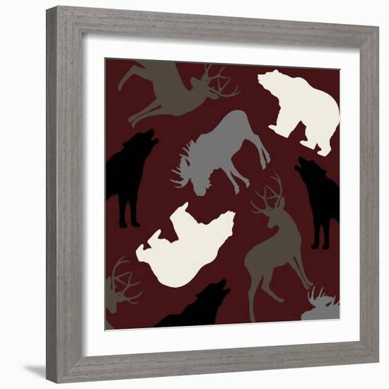 Animal Crackers I-Color Bakery-Framed Giclee Print