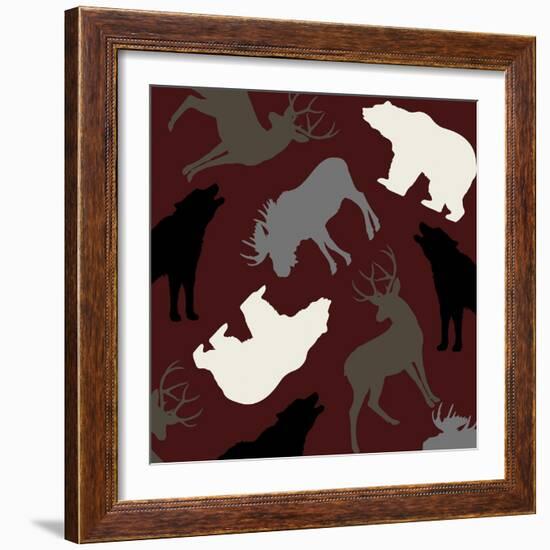 Animal Crackers I-Color Bakery-Framed Giclee Print