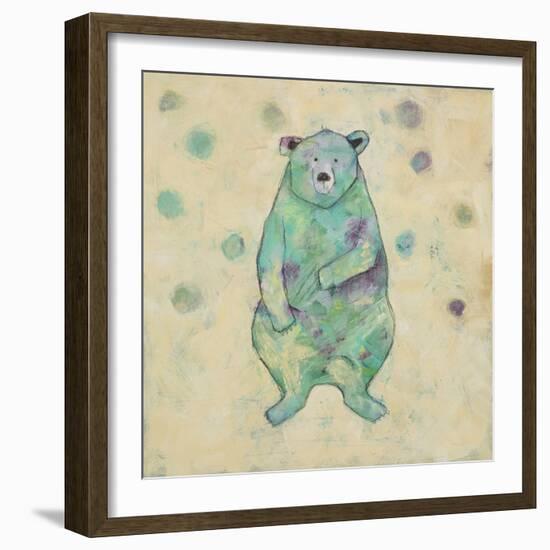 Animal Dots Neutral I-Judi Bagnato-Framed Art Print