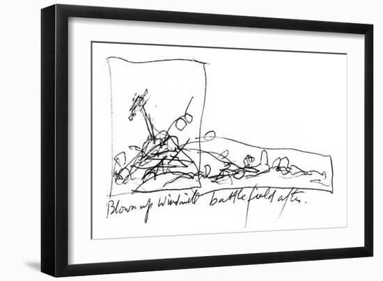 Animal Farm, p118 Chapt 8, 1995 (drawing)-Ralph Steadman-Framed Giclee Print