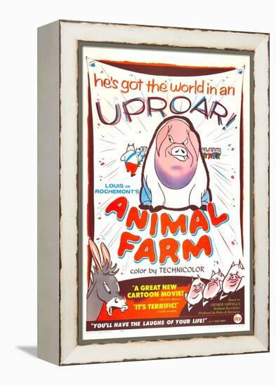 Animal Farm-null-Framed Stretched Canvas