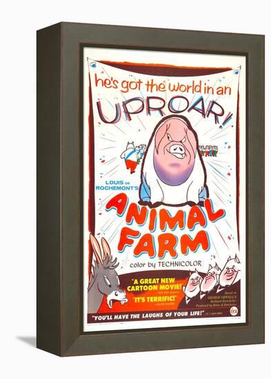 Animal Farm-null-Framed Stretched Canvas