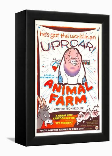 Animal Farm-null-Framed Stretched Canvas