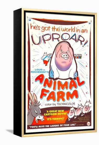 Animal Farm-null-Framed Stretched Canvas