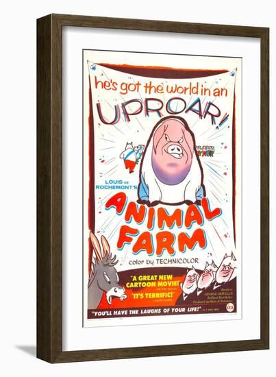 Animal Farm-null-Framed Premium Giclee Print