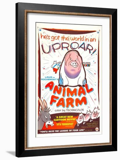 Animal Farm-null-Framed Premium Giclee Print