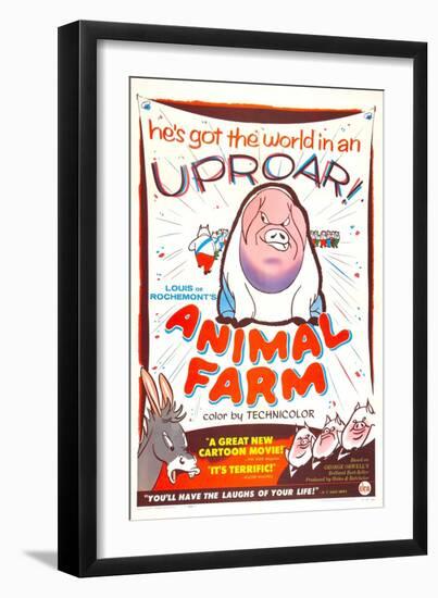 Animal Farm-null-Framed Premium Giclee Print