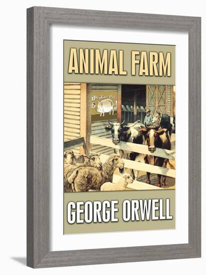 Animal Farm-George Orwell-Framed Premium Giclee Print