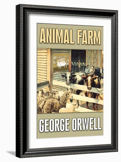 Animal Farm-George Orwell-Framed Premium Giclee Print