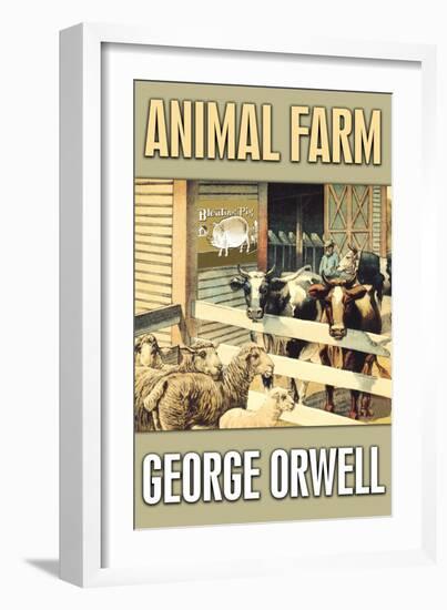 Animal Farm-George Orwell-Framed Art Print