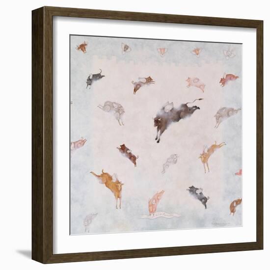 Animal Heaven, 1991-Mary Stuart-Framed Giclee Print