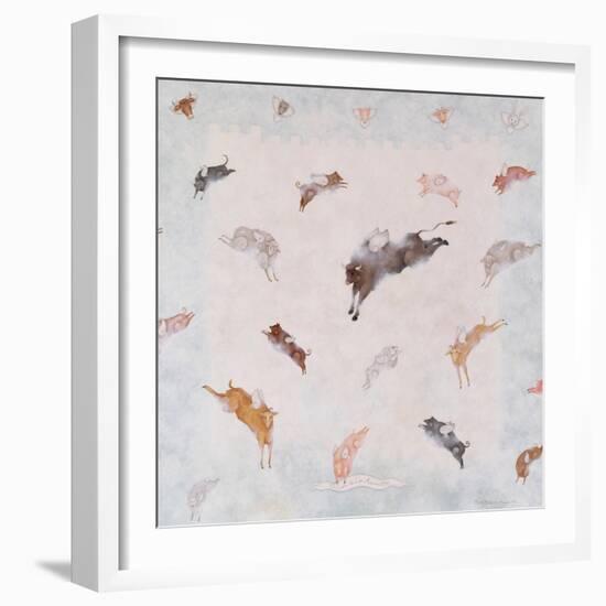 Animal Heaven, 1991-Mary Stuart-Framed Giclee Print