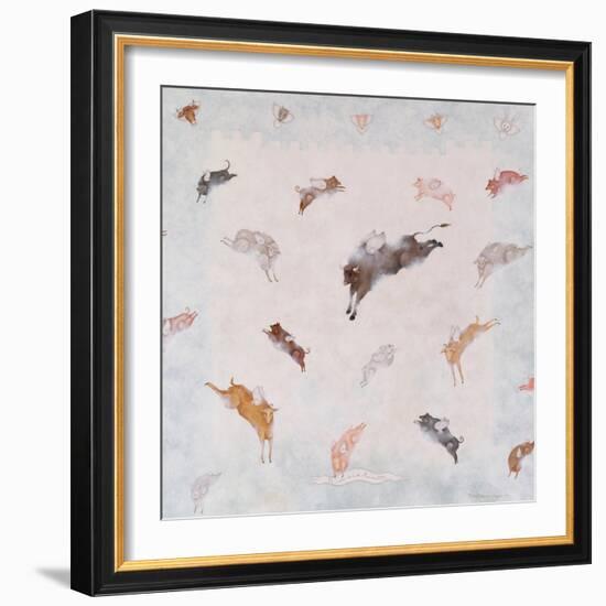 Animal Heaven, 1991-Mary Stuart-Framed Giclee Print