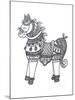 Animal Horse4-Neeti Goswami-Mounted Art Print