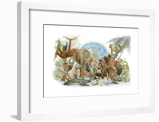 Animal Kingdom-Tim Knepp-Framed Giclee Print